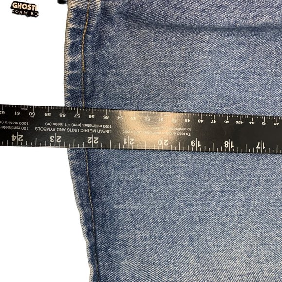 Wrangler Relaxed Fit Jean Shorts Mens Sz 44 Blue Denim Everyday Casual Work - Picture 7 of 10